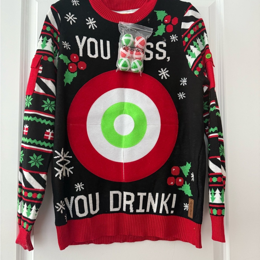 Drinking Game Holiday Sweater